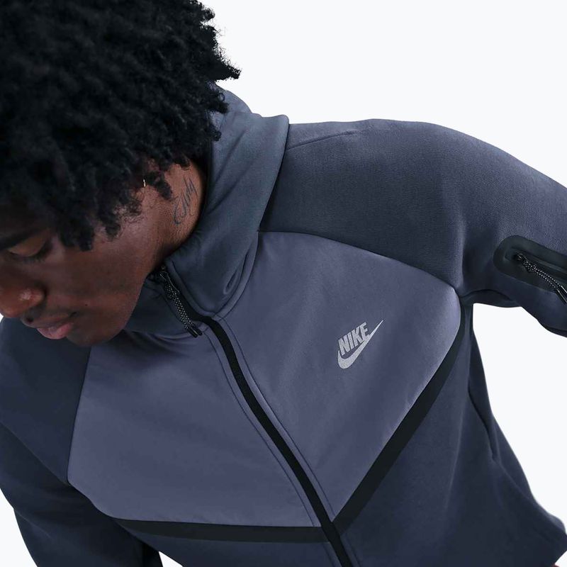 Herrenjacke Nike Tech Windrunner Full-Zip thunder blue/metallic silver 5
