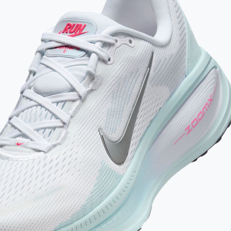 Damen-Laufschuhe  Nike Vomero 18 white/glacier blue/metallic silver 14