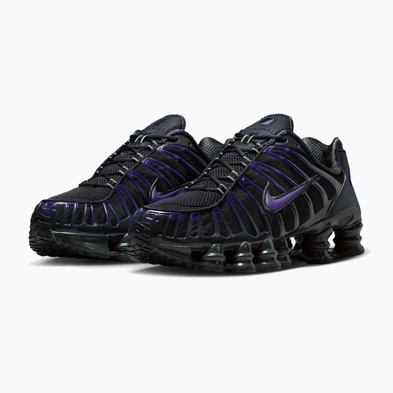 Herrenschuhe Nike Shox TL dark smoke grey/court purple 4
