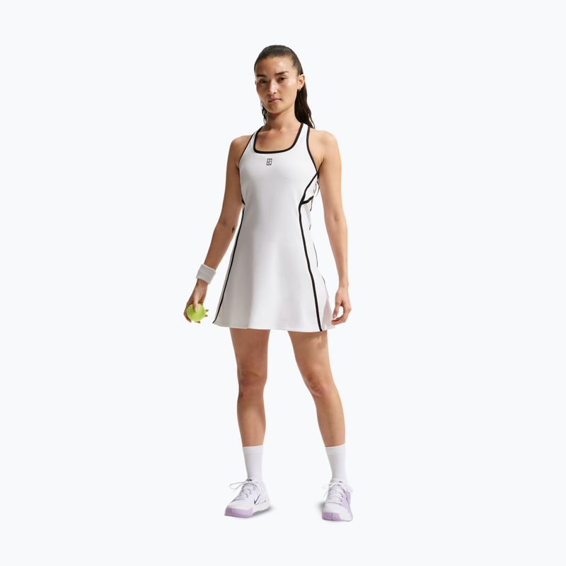 Kleid Nike Court Advantage white/black