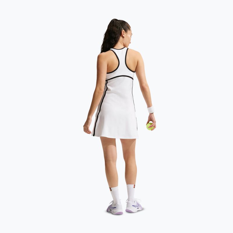 Kleid Nike Court Advantage white/black 2