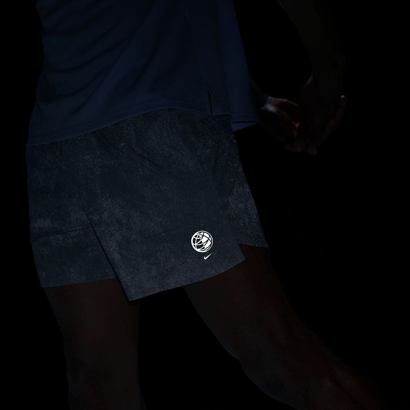 Herren-Laufshorts Nike Stride Brief-Lined 5" light smoke grey 7