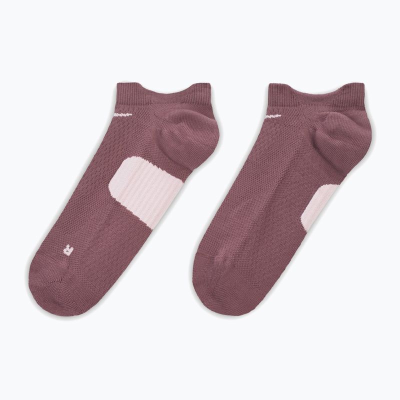 Socken Nike Running Midweight No-Show tattoo/particle rose/particle rose 2