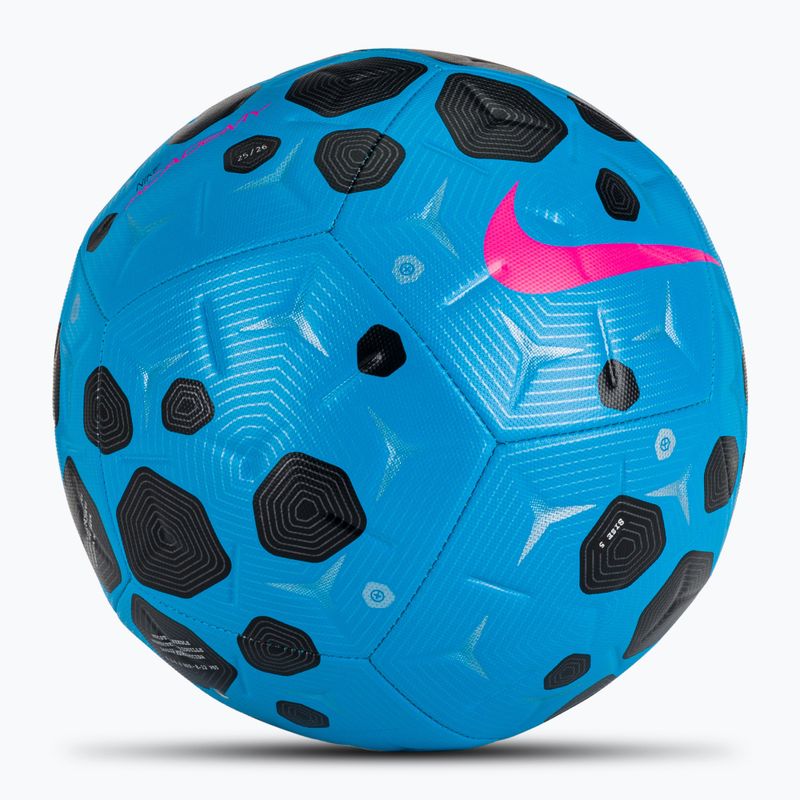 Fußball Nike Academy blue glow/black/pink blast Größe 5 2