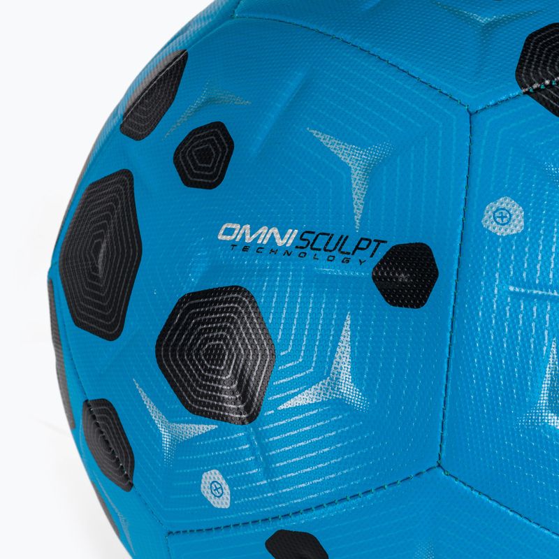 Fußball Nike Academy blue glow/black/pink blast Größe 5 4