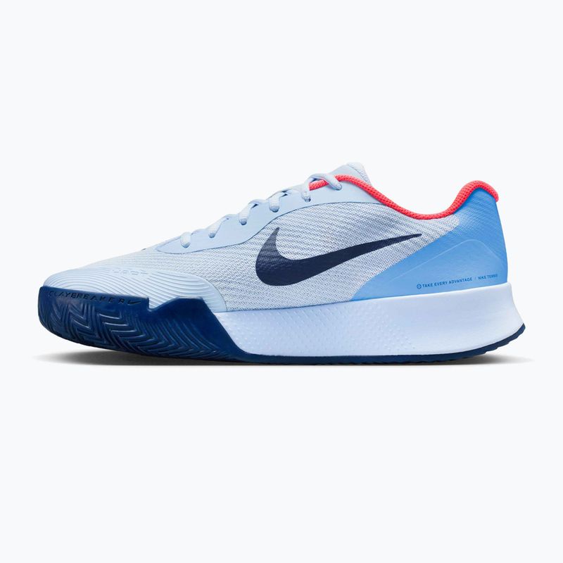 Herrenschuhe Nike Vapor Lite 3 Clay hydrogen blue/hot lava/midnight navy 9