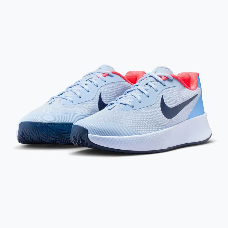 Herrenschuhe Nike Vapor Lite 3 Clay hydrogen blue/hot lava/midnight navy 10
