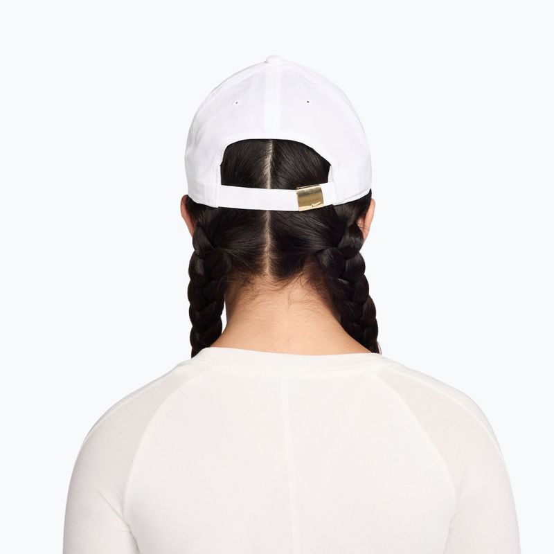 Kinder-Basecap Nike Dri-FIT Club white/flt gold 5