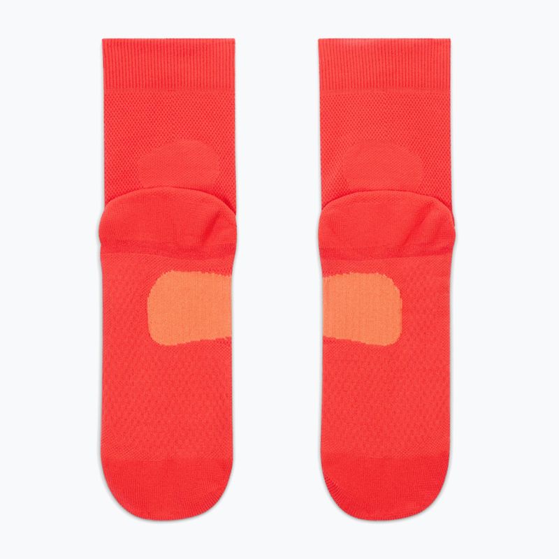 Socken Nike Running Midweight Micro Crew light crimson/turf orange/turf orange 3