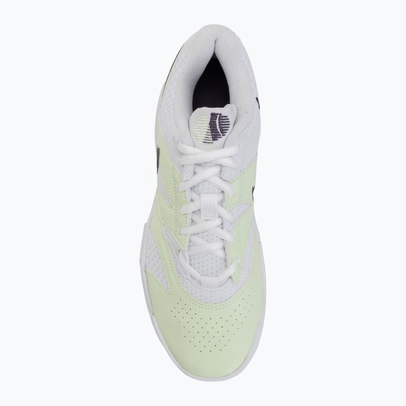 Herrenschuhe Nike Court Lite 4 white/volt tint/dark raisin 5