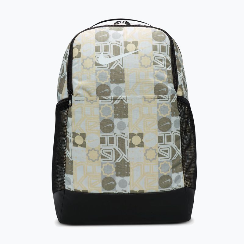 Trainingsrucksack Nike Brasilia 9.5 24 l off white/black/white