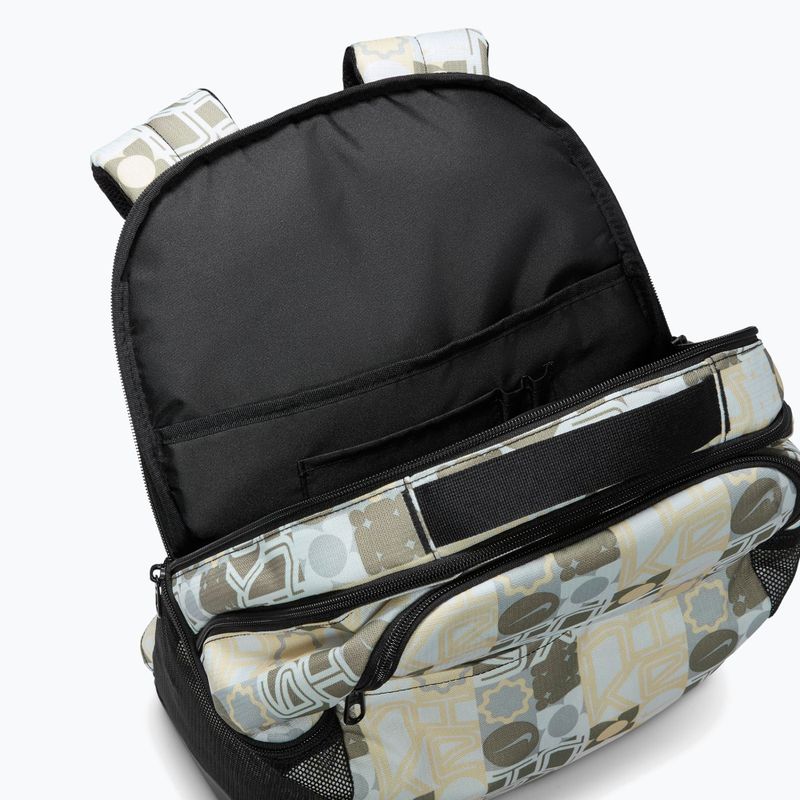 Trainingsrucksack Nike Brasilia 9.5 24 l off white/black/white 5