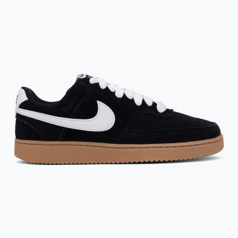 Herren Schuhe Nike Court Vision Low FL black/gum med brown/white 2