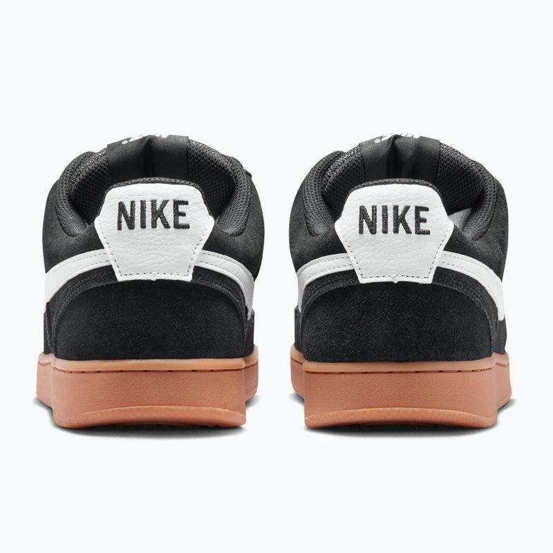 Herren Schuhe Nike Court Vision Low FL black/gum med brown/white 11