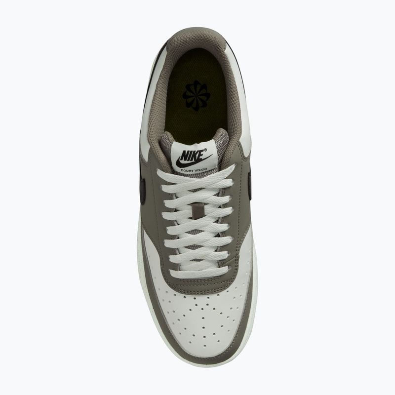 Nike Court Vision Low Herren-Sneaker summit white/silver sage/black 6