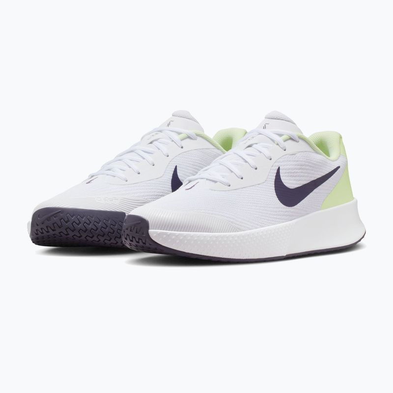 Herrentennisschuhe Nike Vapor Lite 3 white/volt tint/dark raisin 3