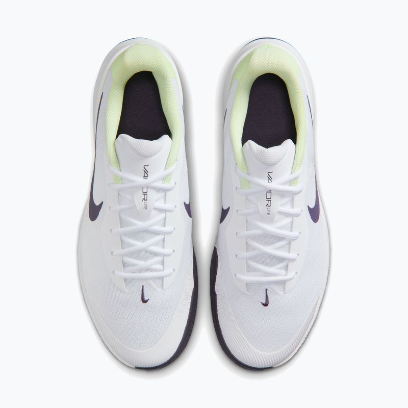 Herrentennisschuhe Nike Vapor Lite 3 white/volt tint/dark raisin 5