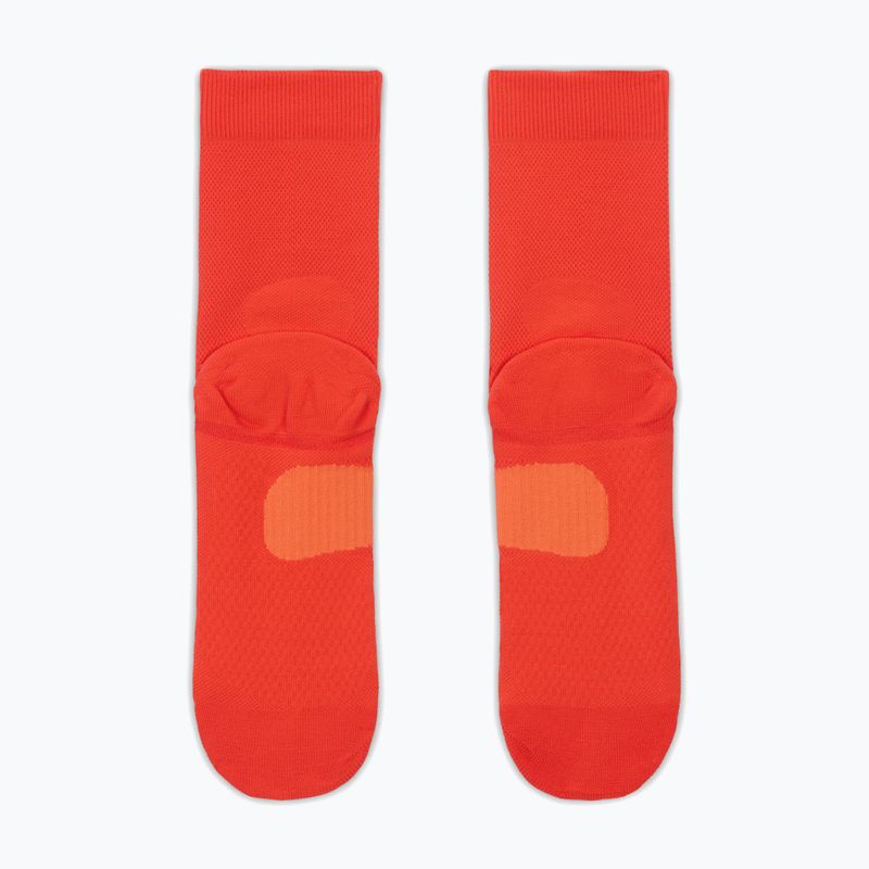 Socken Nike Running Midweight Crew light crimson/turf orange/turf orange 3