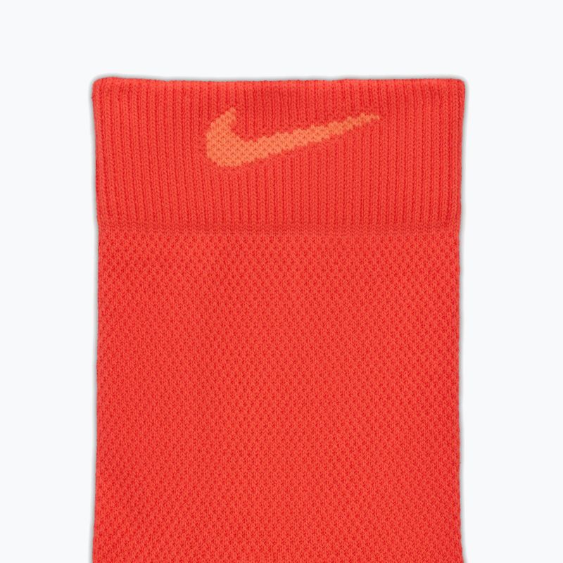 Socken Nike Running Midweight Crew light crimson/turf orange/turf orange 4