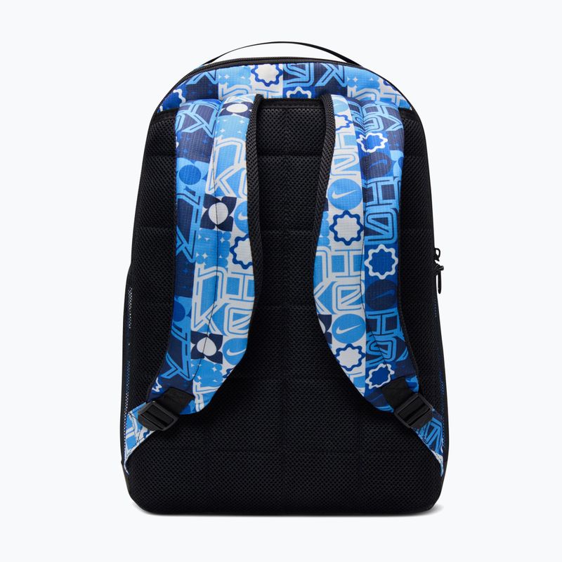 Trainingsrucksack Nike Brasilia 9.5 24 l university blue/black/white 3