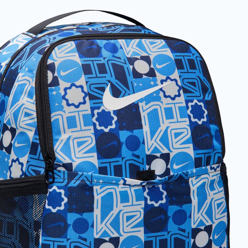Trainingsrucksack Nike Brasilia 9.5 24 l university blue/black/white 6