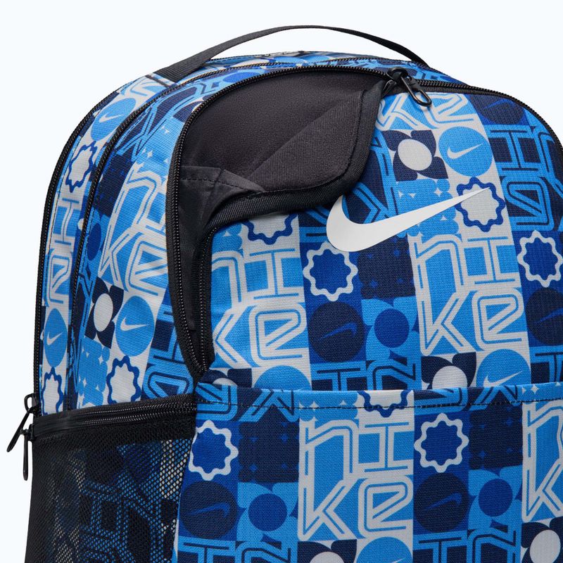 Trainingsrucksack Nike Brasilia 9.5 24 l university blue/black/white 7