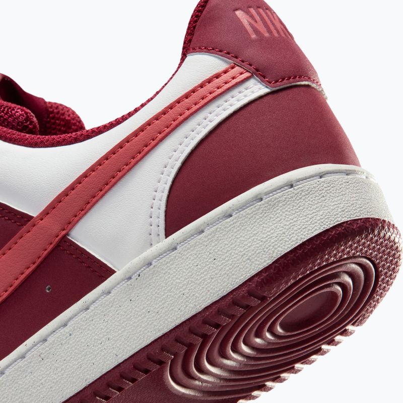 Damen-Sneaker Nike Court Vision Low team red/white/adobe 9