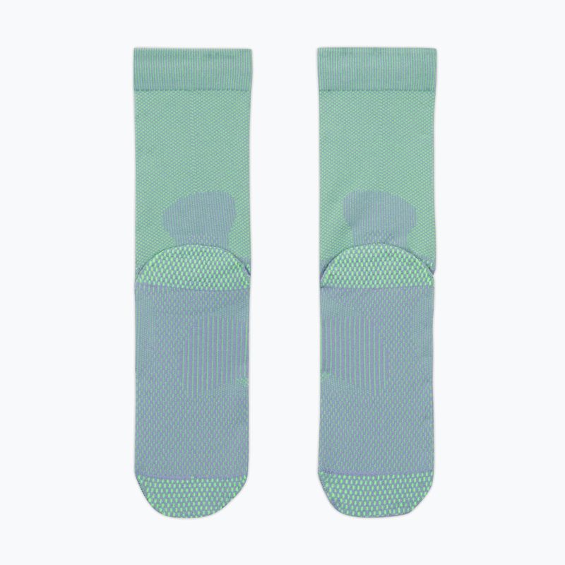 Nike Socken Running Lightweight Crew iron purple/voltage green/voltage green 3