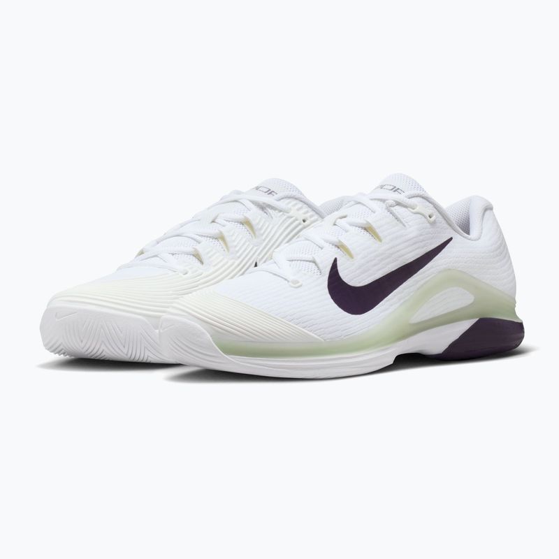 Herren-Tennisschuhe Nike Vapor 12 white/volt tint/dark raisin 10