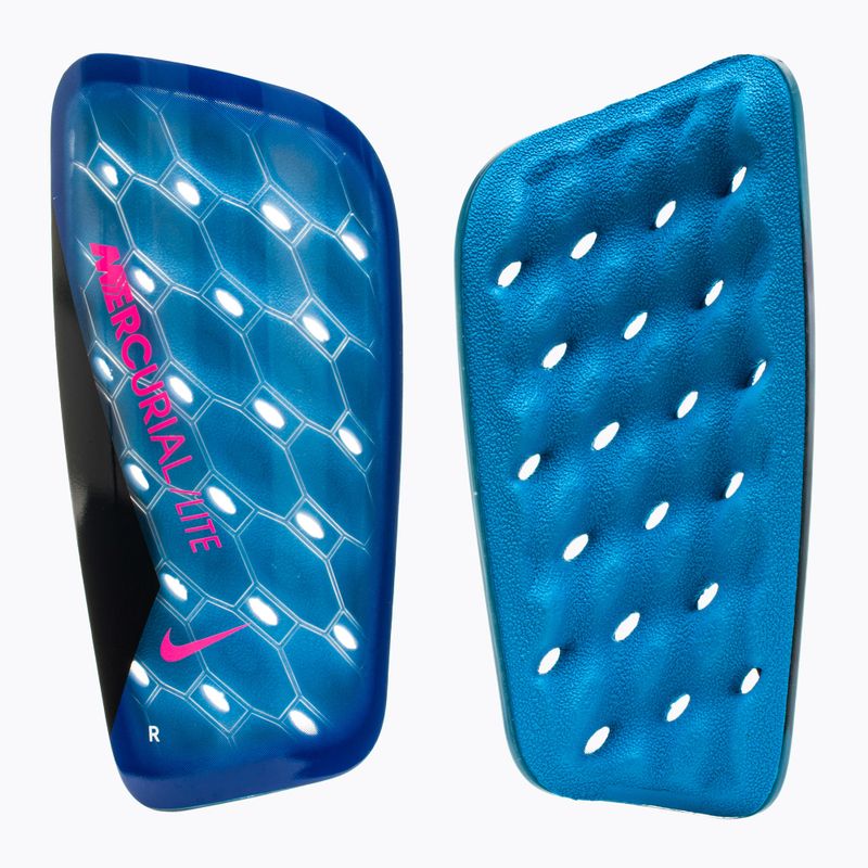 Schienbeinschoner Nike Mercurial Lite 458 racer blue/black/pink blast 2