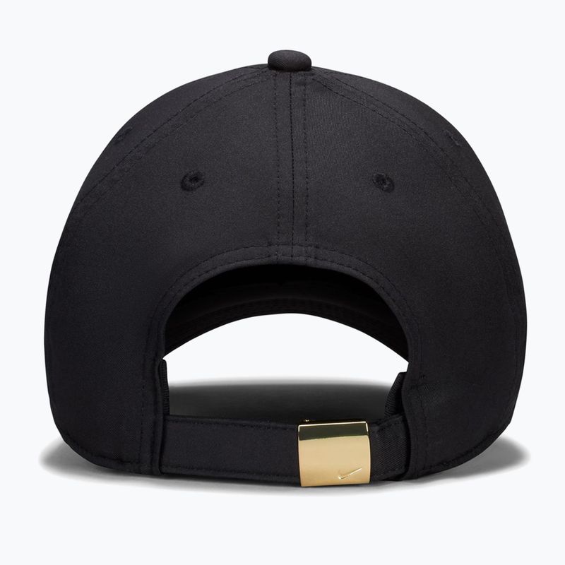 Kinder-Basecap Nike Dri-FIT Club black/flt gold 2