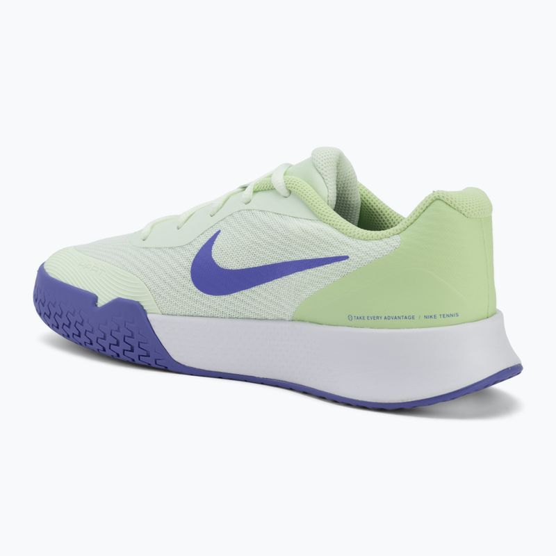 Damen-Tennisschuhe Nike Vapor Lite 3 volt tint/white/light liquid lime/sapphire 3