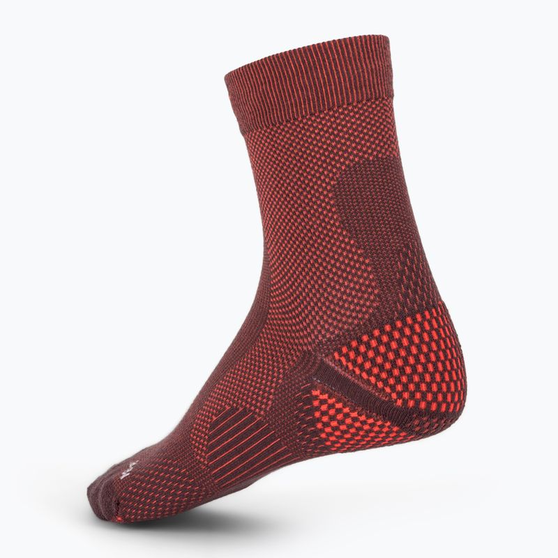 Socken Nike Running Lightweight Micro Crew tattoo/hot lava/pure platinum/hot lava 2