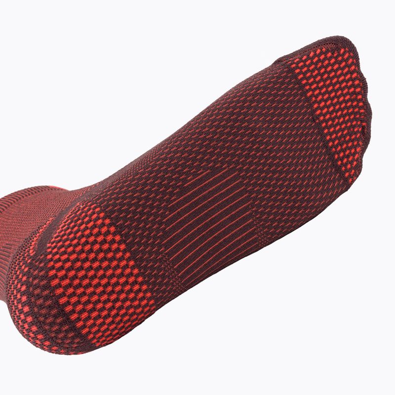Socken Nike Running Lightweight Micro Crew tattoo/hot lava/pure platinum/hot lava 5