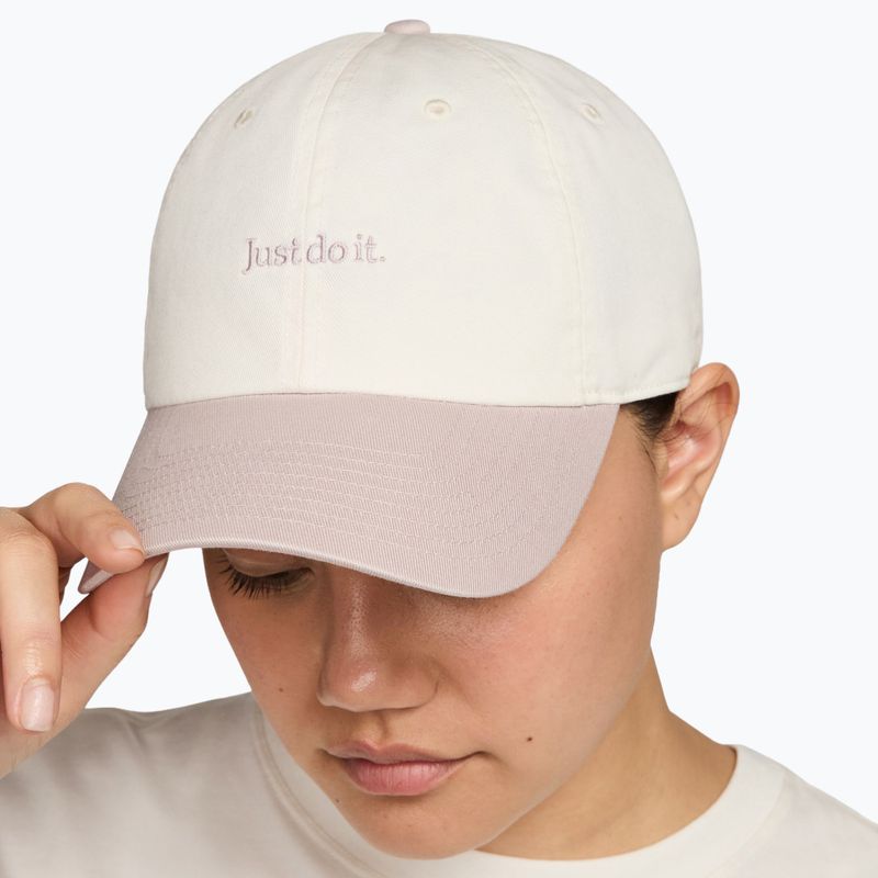 Basecap Nike Club Unstructured JDI sail/particle rose/particle rose 8