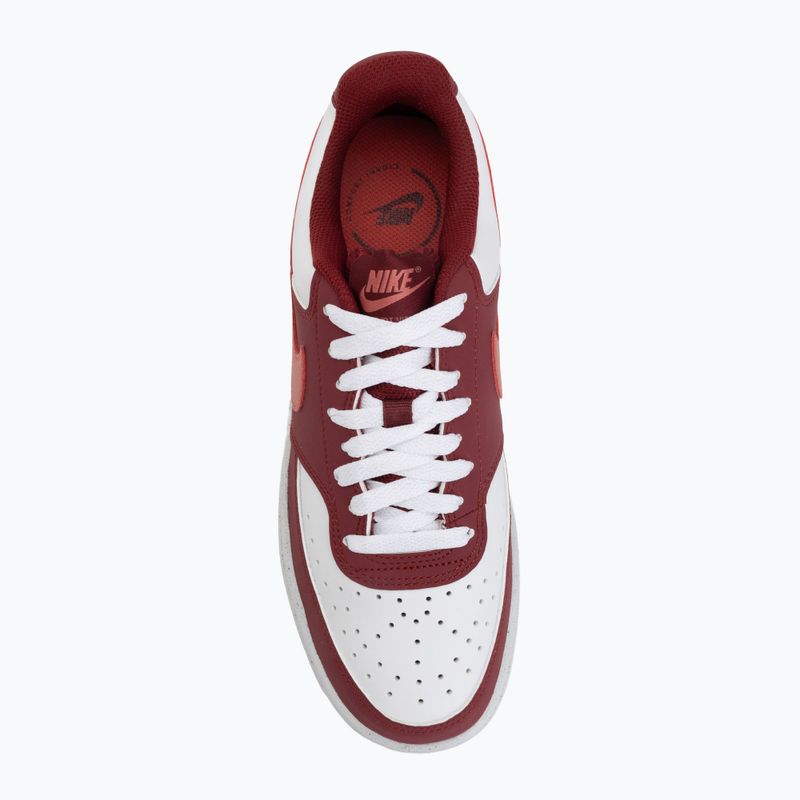 Damen-Sneaker Nike Court Vision Low team red/white/adobe 5