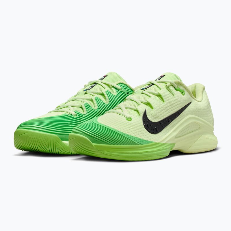 Herren-Tennisschuhe Nike Vapor 12 light liquid lime/mean green/sapphire/black 10
