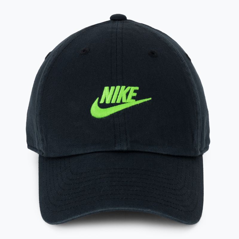 Cap Nike Club Unstructured Futura Wash black/mean green 2