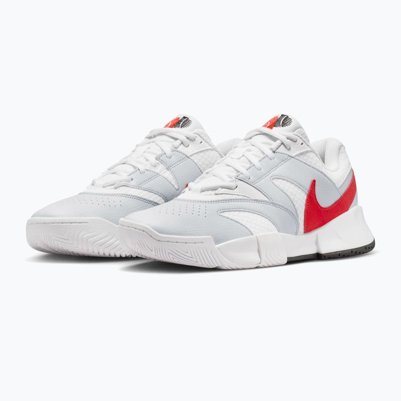 Herrenschuhe Nike Court Lite 4 white/pure platinum/light crimson 3