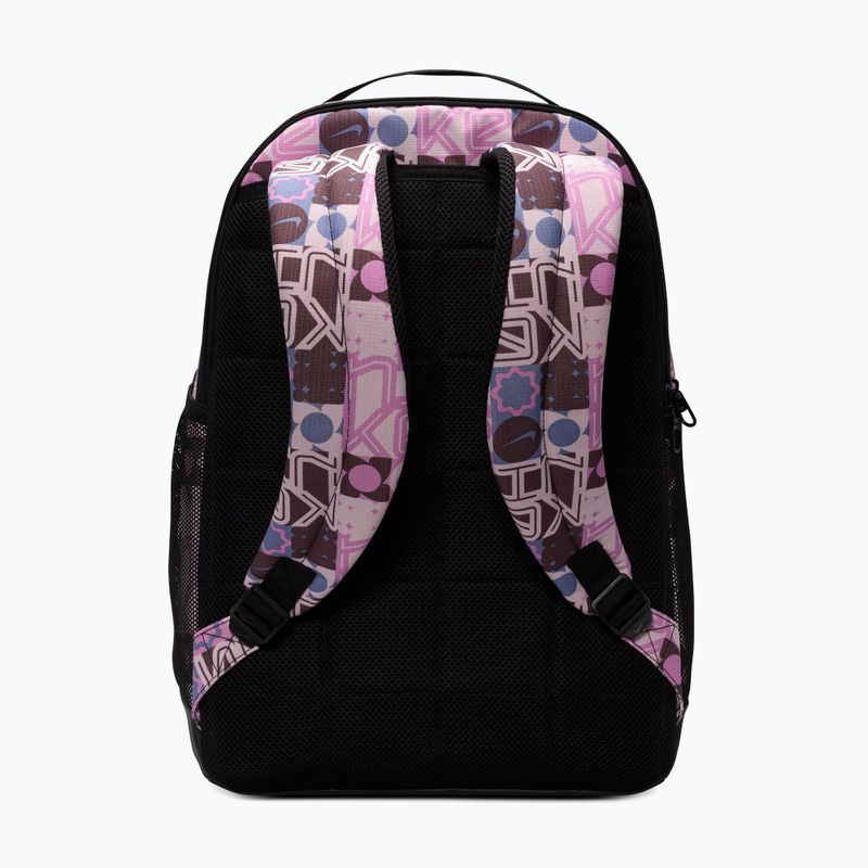 Trainingsrucksack Nike Brasilia 9.5 24 l black/pink foam/white 2