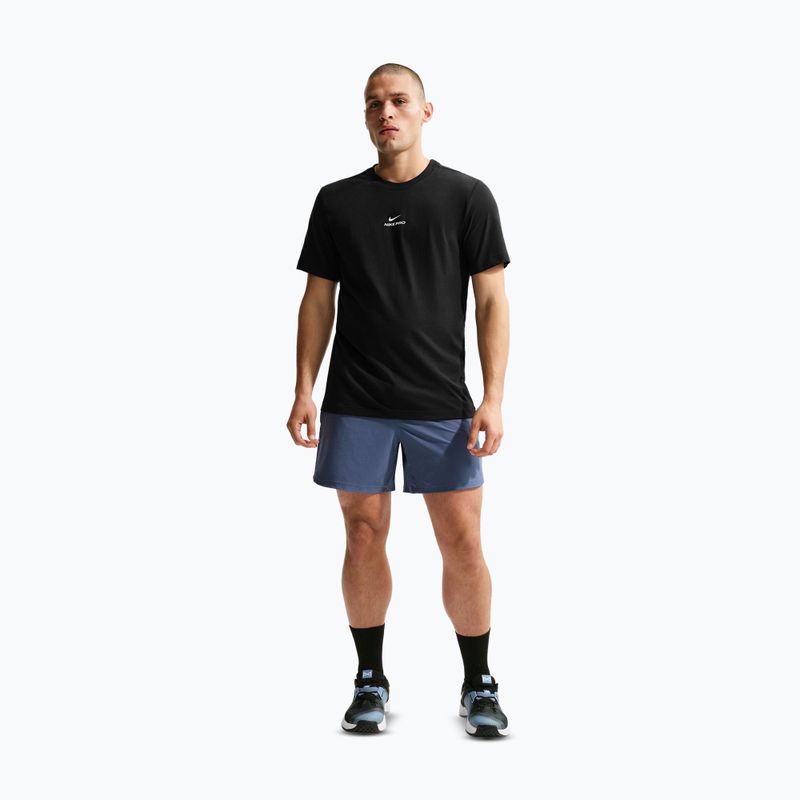 Trainings-T-Shirt Herren Nike Pro Dri-Fit black/white 2