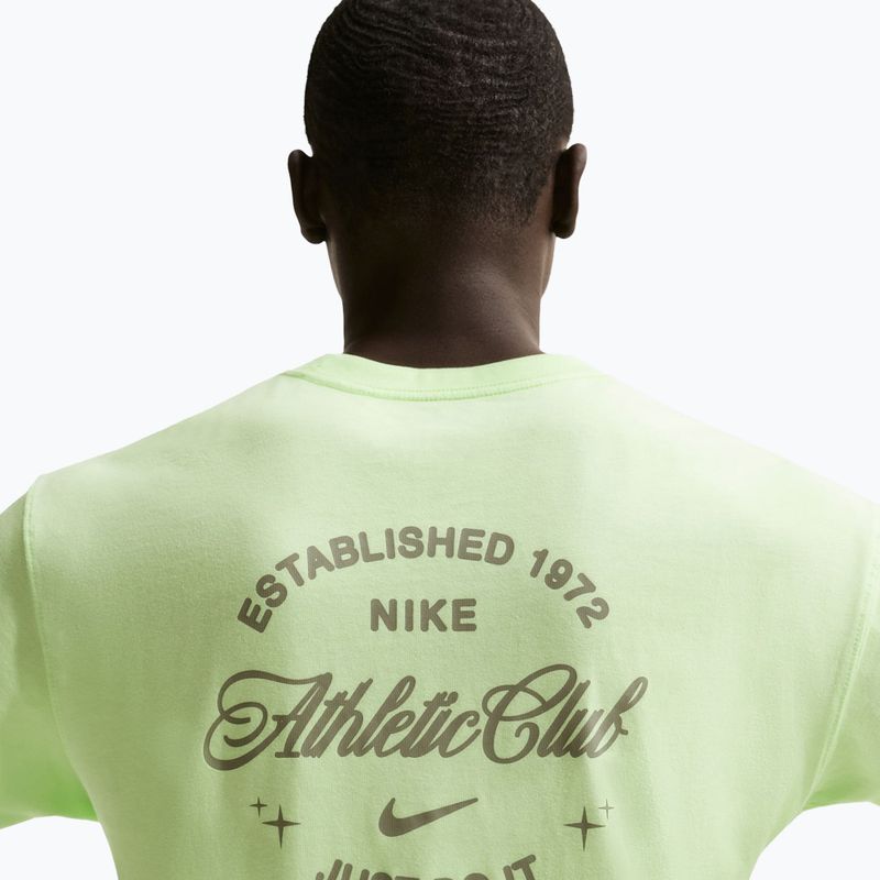 Trainings-T-Shirt Herren Nike N.A.C light liquid lime 6