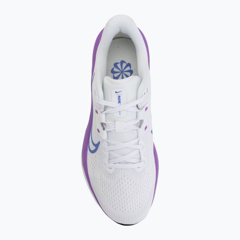 Damen-Laufschuhe Nike Quest 6 white/black/bright violet/sapphire 5