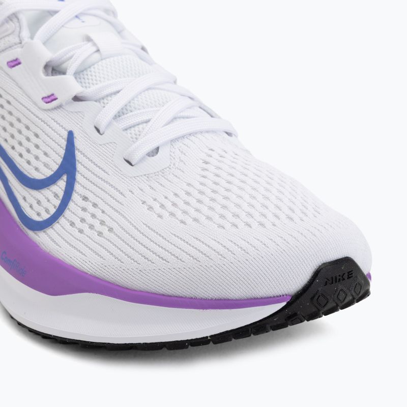 Damen-Laufschuhe Nike Quest 6 white/black/bright violet/sapphire 7