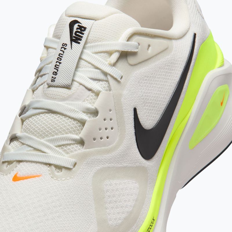 Herren-Laufschuhe Nike Structure 26 summit white/volt/total orange/black 9