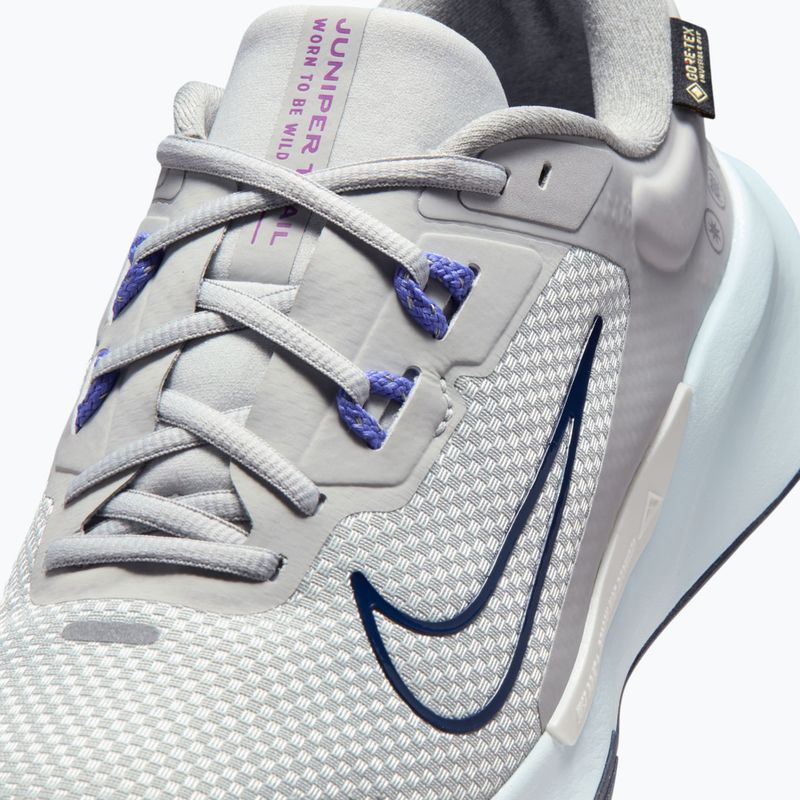 Herren-Laufschuhe Nike Juniper Trail 2 GORE-TEX grey fog/sapphire/midnight navy 8