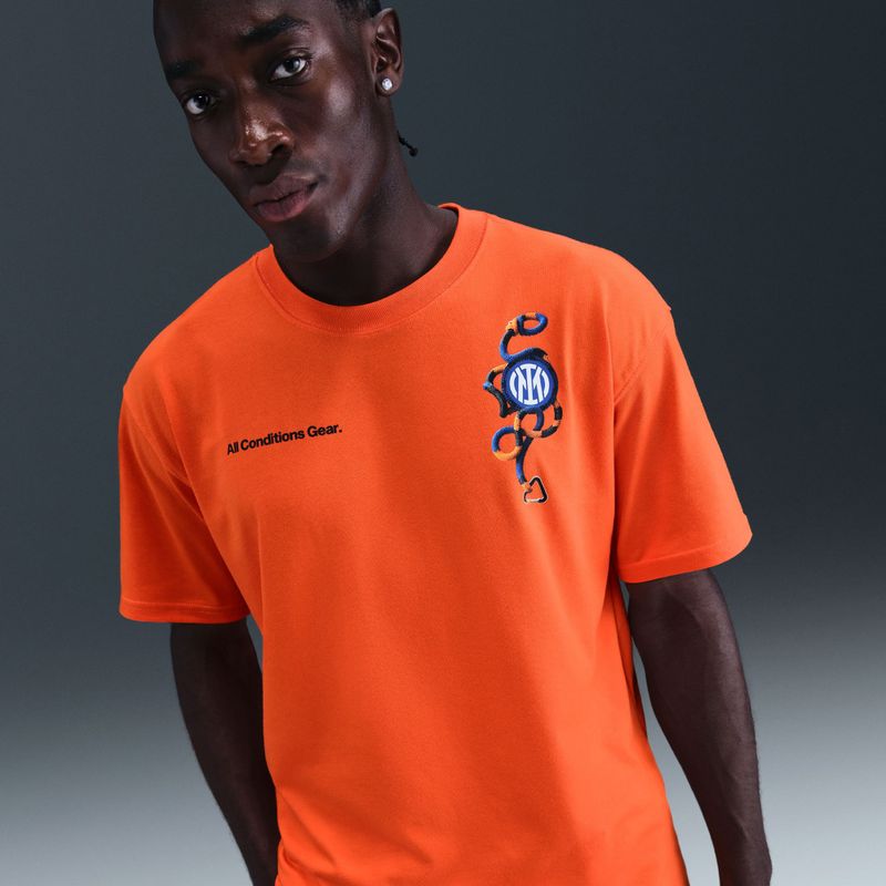 Herren-Fußballtrikot Nike Inter Milan safety orange 6