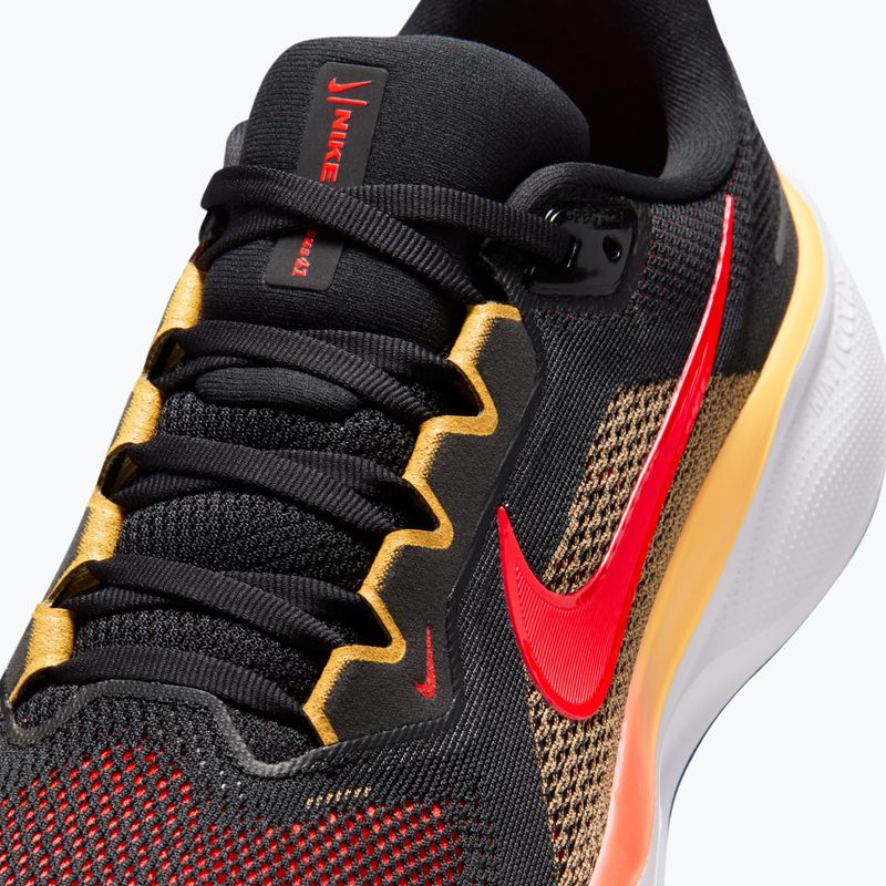 Nike Pegasus 41 Herren-Laufschuhe black/topaz gold/bright crimson 8