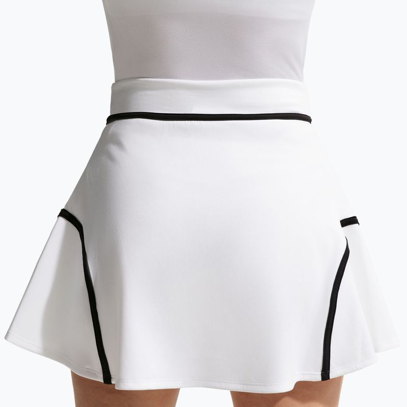 Tennissrock Nike Court Advantage Dri-Fit High Waisted white/black 6