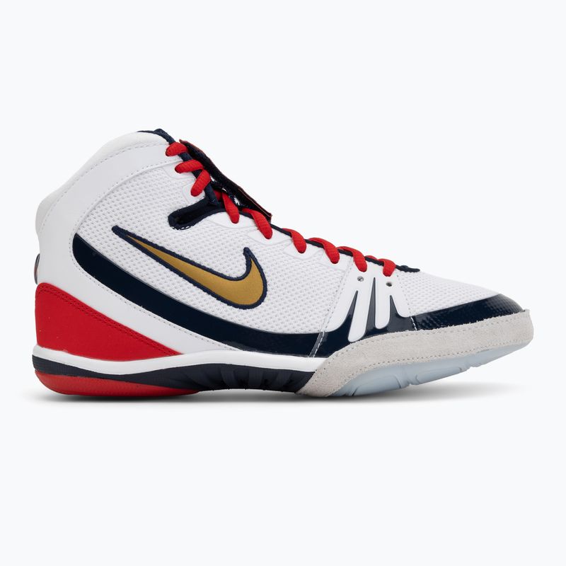 Boxerstiefel Nike Freek SE white/metallic gold/college navy 2